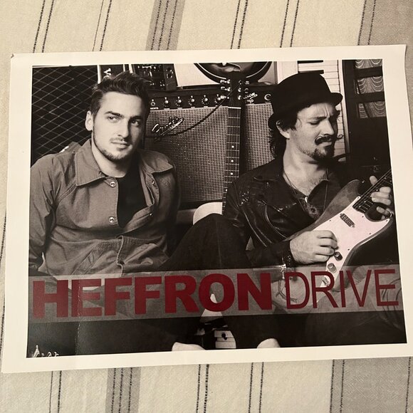 Signed Heffron Drive Merch: Kendall Schmidt and Dustin Belt - Picture 2 of 8
